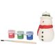 Set per dipingere un pupazzo di neve
