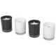 Set 4 pezzi candele Hills