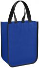 Shopper in tessuto laminato piccolo