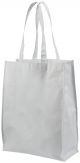Shopper in tessuto laminato medio