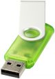 Chiave USB 4GB girevole effetto traslucido