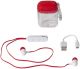 Auricolari Bluetooth® Budget con custodia dotata di moschettone