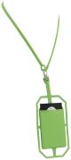 Porta carte in silicone con lanyard