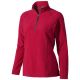 Felpa polyfleece da donna Bowlen con zip corta